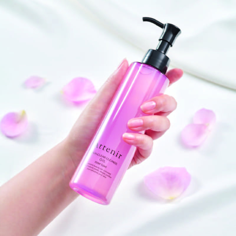 淨顏亮膚卸妝油-玫瑰香175ml - Attenir