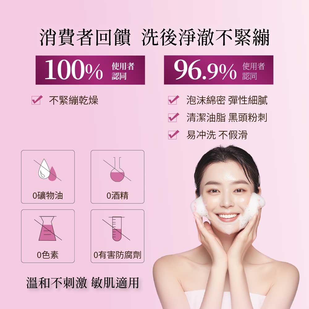 緊緻塑顏潔面乳120g - Attenir
