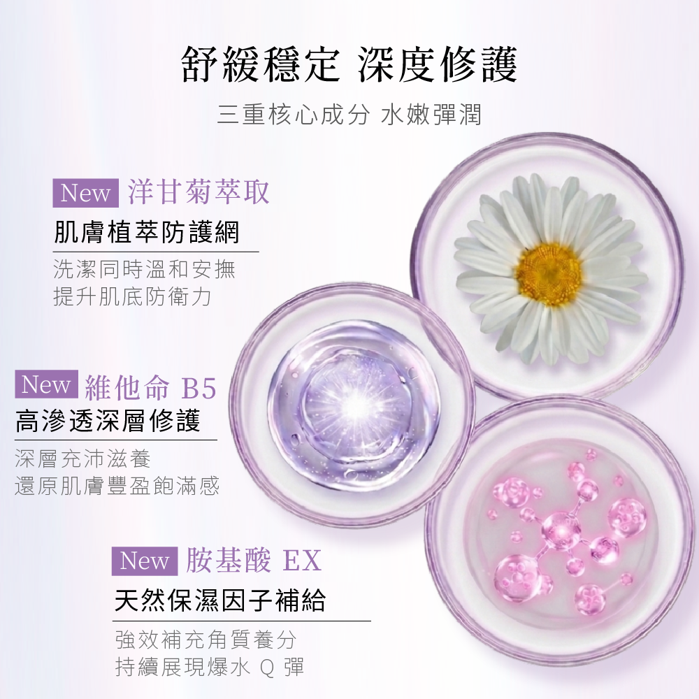 舒潤豐盈胺基酸潔顏慕斯150ml